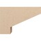 Ekena Millwork 8"W x 24"D x 16"H Classic Clemmons Rough Cedar Woodgrain TimberThane Corbel, Primed Tan CORUR08X24X16CLERCPR - alternate 6